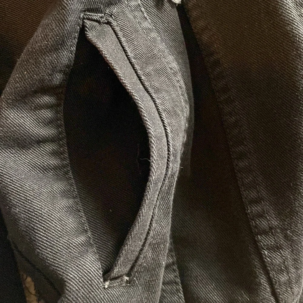 American BAZI distressed denim jacket NWT - Picture 13 of 14